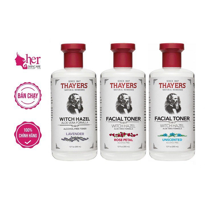 Nước hoa hồng Toner Thayers 355ml | BigBuy360 - bigbuy360.vn