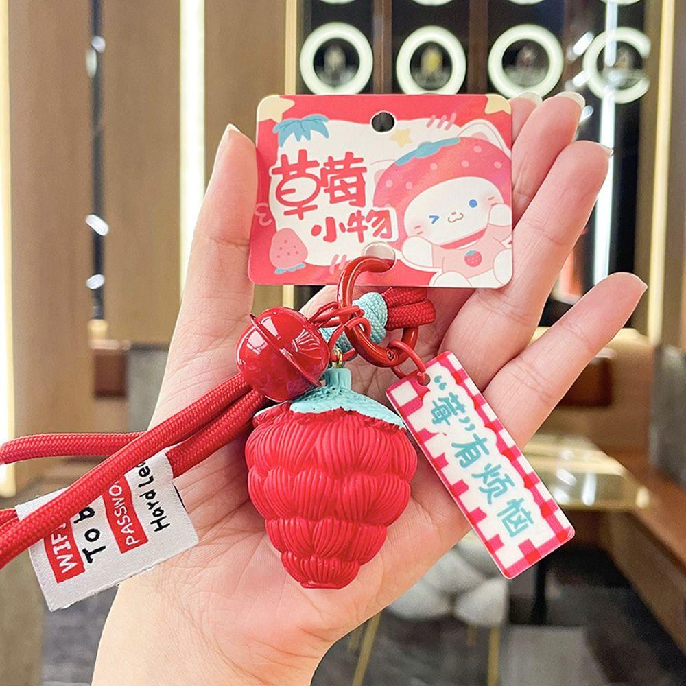 1 Móc Khóa Hình Trái Cây Hoạt Hình Ngọt Ngào Cho Nữ