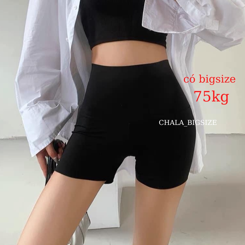 Quần Biker Nữ Bigsize Legging Short Đùi Chala Dáng Ngắn Co Giãn Tập Gym Đi Biển | BigBuy360 - bigbuy360.vn