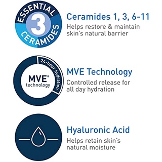 【💯Hàng thật】 Sữa Rửa Mặt cerave Hydrating Cleanser 236ml