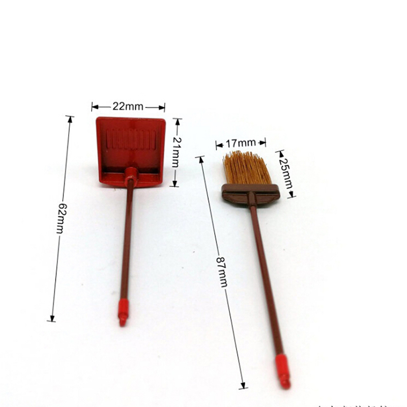 Bộ Dụng Cụ Vệ Sinh Nhà Búp Bê Tỉ Lệ 1: