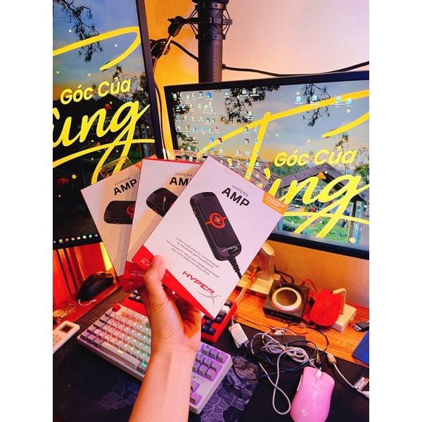 Soundcard giả lập 7.1 HyperX AMP- 7.1 Cloud2-7.1 Alpha S cao cấp new chính hãng