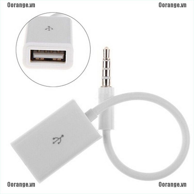 Cáp ChuyểN ĐổI Âm Thanh AUX Sang USB 2.0