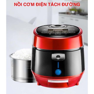 Nồi cơm điện tách đường cao tần Tiross TS9911 màu đỏ