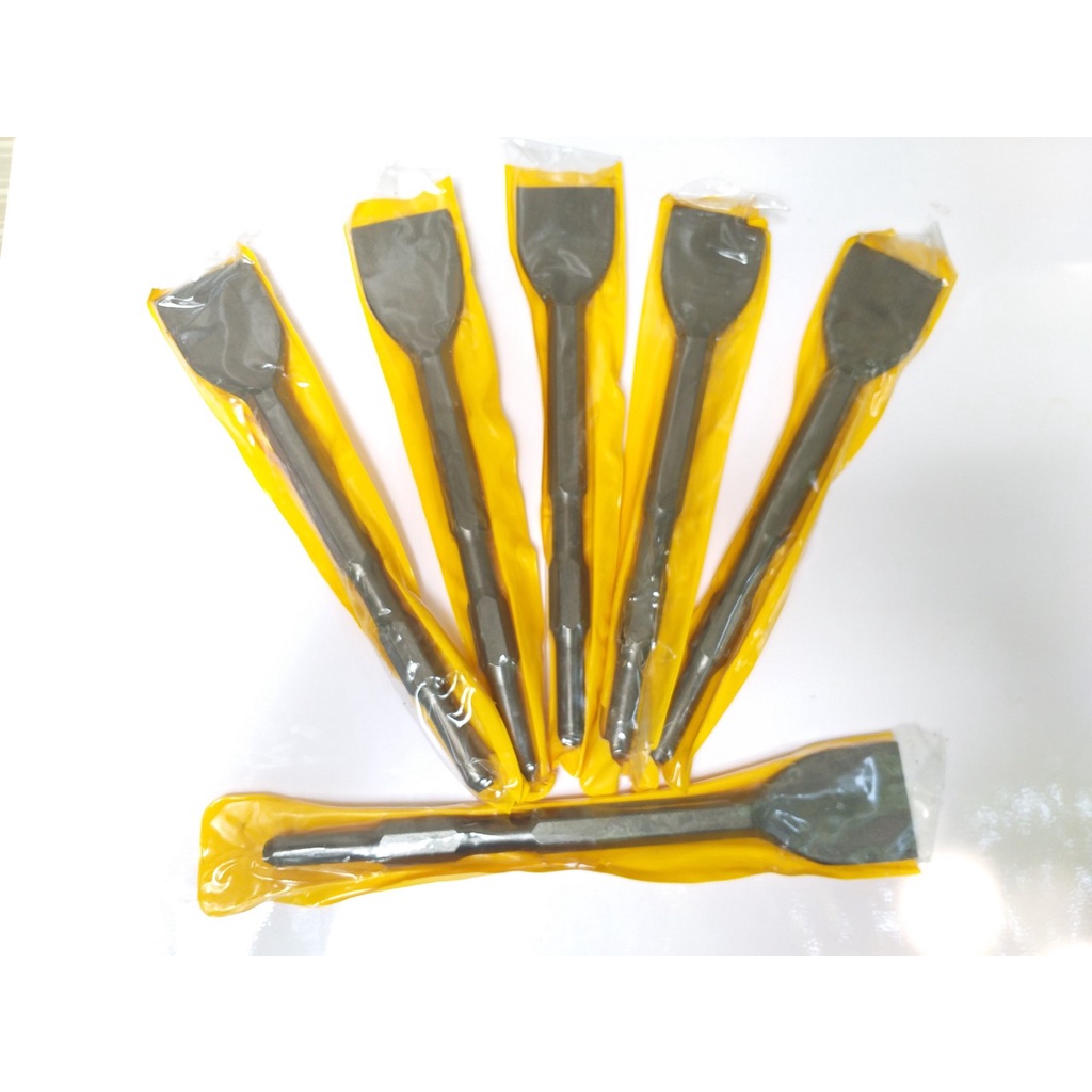Mũi đục bê tông dẹp 5cm,8cm,12cm  cho máy đục