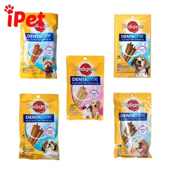 [Mã PETWOW giảm 8% đơn 250K] Bánh Xương Nhai Gặm Thưởng Cho Chó Pedigree Dentastix - iPet Shop