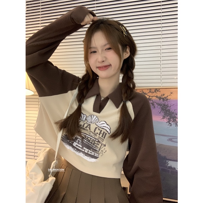 Áo Croptop Tay Ngắn Thêu Họa Tiết Phong Cách Hàn Quốc Thời Trang Cho Nữ