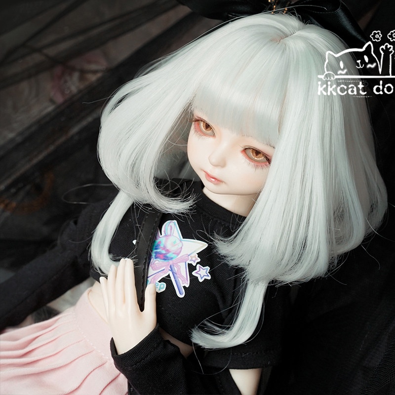 Đầu Búp Bê DW009 BJD sd Tóc Bé 1 / 3 1 / 6 inch