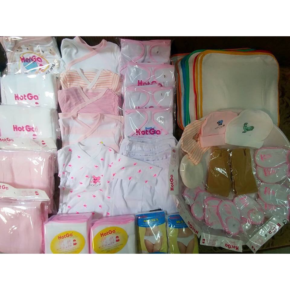SET ĐỒ SƠ SINH CHO BÉ GÁI CỦA HOTGA