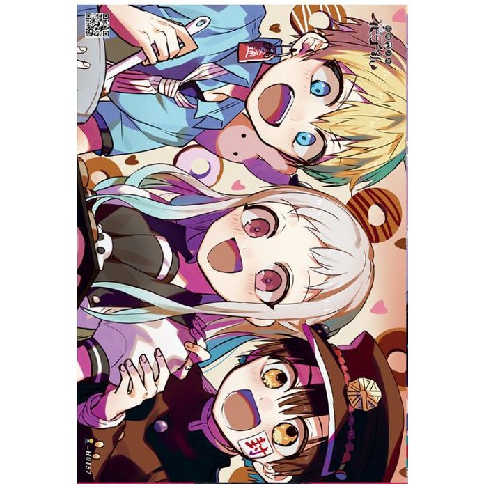 [Giấy Xịn] Set 8 tấm tranh poster A3 Hanako Kun anime siêu chất