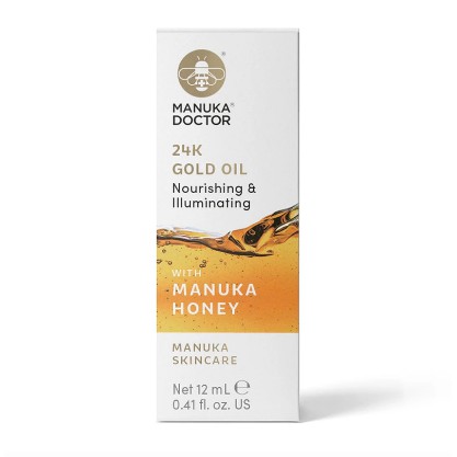 Dầu dưỡng da mặt vàng 24K Manuka Doctor 24K Gold Face Oil 12ml - UK (Anh Quốc)