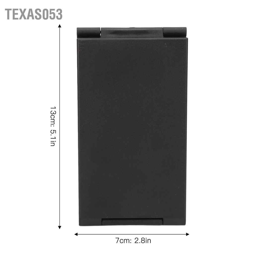 [Hàng Sẵn] Gương trang điểm 4 chiều 360 độ để bàn cầm tay di động có thể gập lại giúp tự cắt tóc【Texas053】