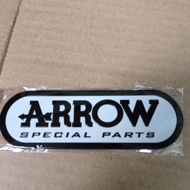 Tem Nhôm Dán Pô ARROW Special Parts