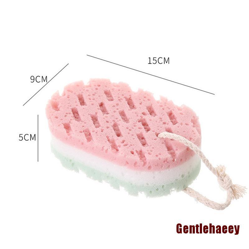 [Hàng mới về] Bọt biển tắm mềm mại tẩy tế bào chết giữ ẩm da tiện dụng