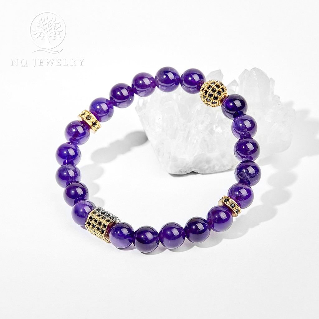 Vòng tay phối 3 charm si - NQ Jewelry