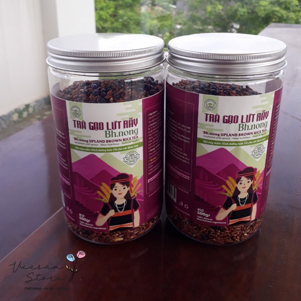 Combo 2 hộp Trà gạo lứt rẫy BH.nông 500g