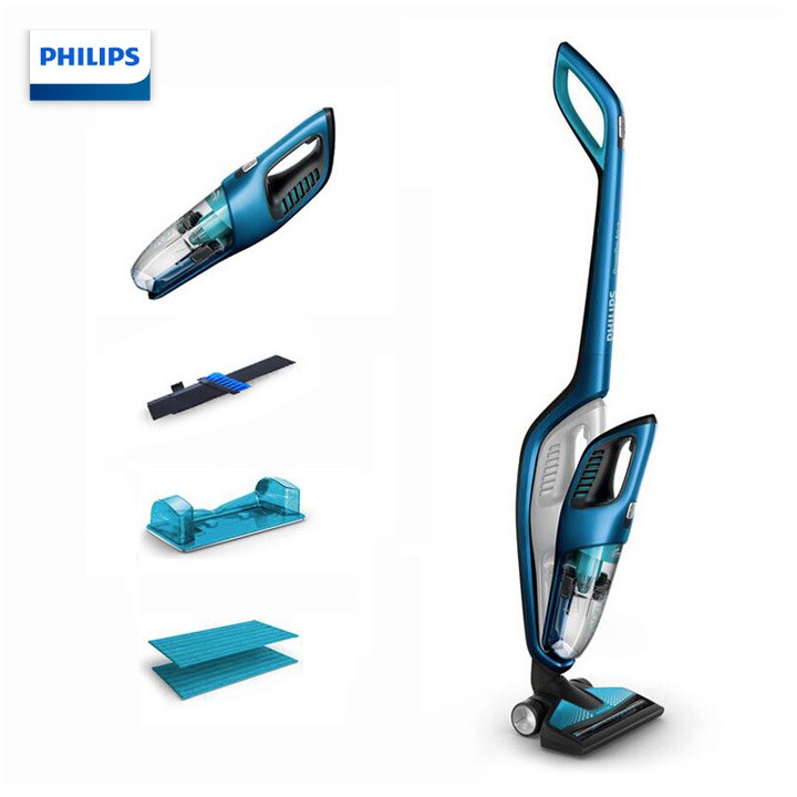 Máy hút bụi dùng pin cầm tay 3 trong 1 thương hiệu cao cấp Philips FC6405/81 - Hàng Nhập Khẩu Chính Hãng