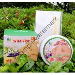 ( CHÍNH HÃNG ) WAX TẨY LÔNG VEO + TẶNG kèm giấy chuyên dụng và que gạt, tẩy lông sạch sẽ tận chân lông mới..