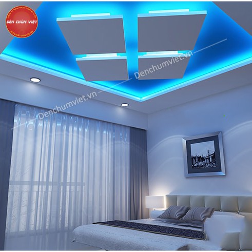 Dây led 5730 dây led 2 đường bóng siêu sáng  trang trí trần thạch cao, cầu thang, tủ...