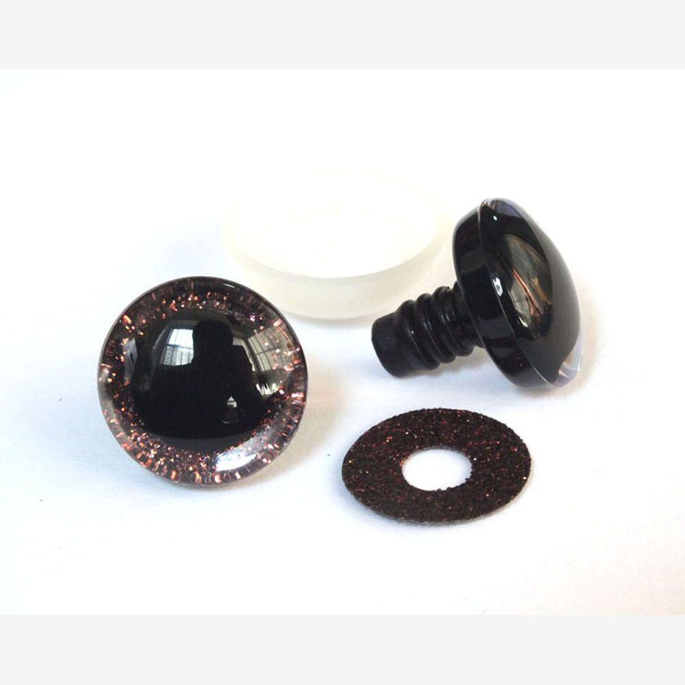 Bộ 20 Mắt Thú Bông Mắt 3D DIY Nhiều Màu Sắc Trang Trí Búp Bê