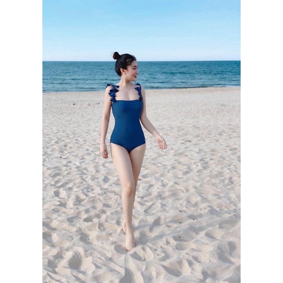 Bikini Đồ Bơi Liền Thân Cao Cấp Giá Rẻ Siêu Hot Giá RẺ Hoa Vai BELLA T668