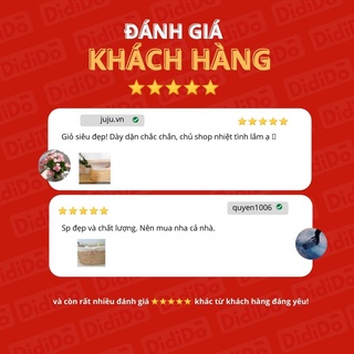 Giỏ lục bình có quai và lót