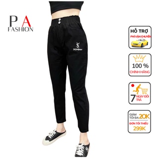 Quần dài đũi dáng basic, quần đũi nữ lưng chun - có bigsize 80kg mã 201