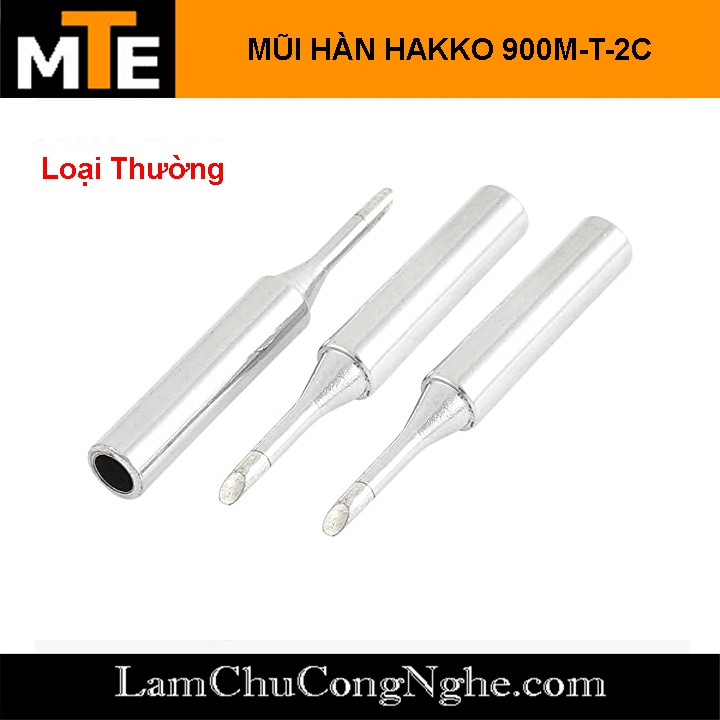 Mũi Hàn Hakko 900M-T-2C Mũi hàn thiếc tương thích với mỏ hàn 907, 936...