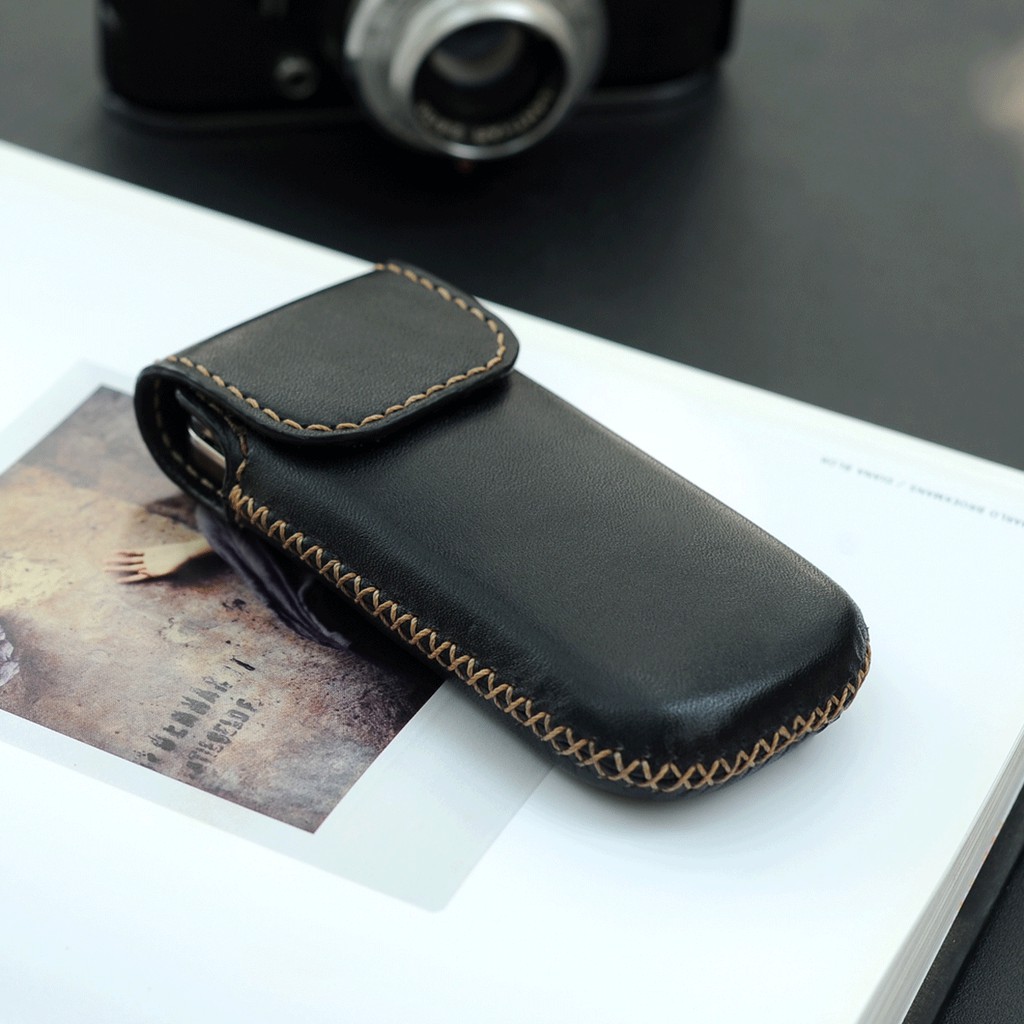 Bao da cho điện thoại Nokia 8800 - Đồ da Handmade - Mino Crafts VI459