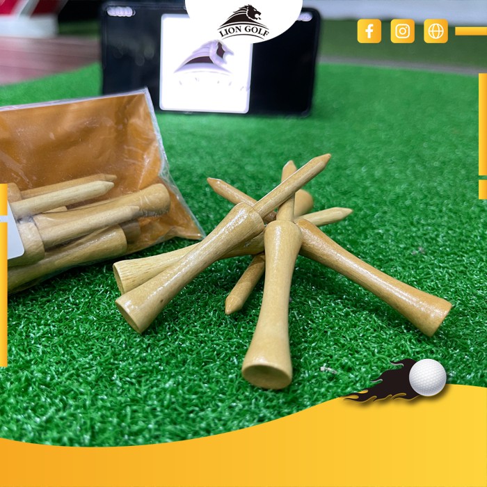 Tee Golf Daiya - gỗ - Giá đỡ bóng golf TEE-DAIYA-TE-462