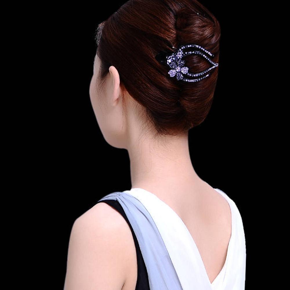 Kẹp Tóc Cỡ Lớn Lấp Lánh Phong Cách Hàn Quốc Cho Nữ WMES15H