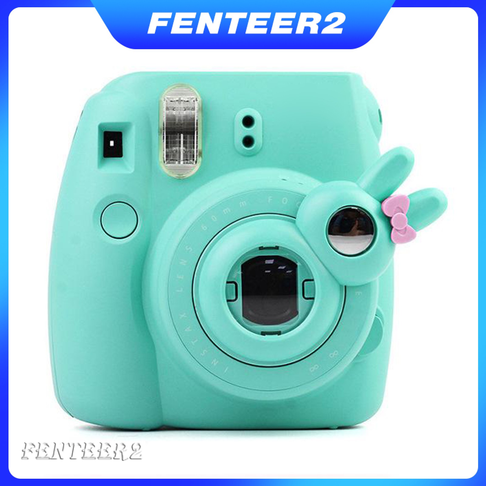 (Fenteer2 3c) Lens Chụp Ảnh Tự Sướng Hình Thỏ Cho Instax Mini 8, 8 +, 9, 7s