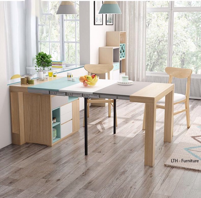 Bộ bàn ăn Thông Minh ngồi 12-14 người