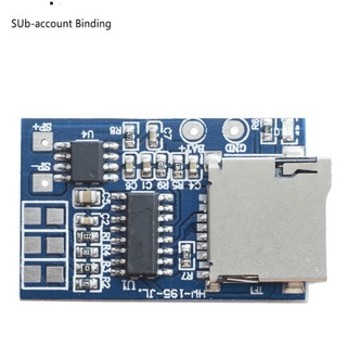 Mô-đun khuếch đại giải mã bảng mạch mp3 thẻ tf 2w gpd2846a chất lượng cao