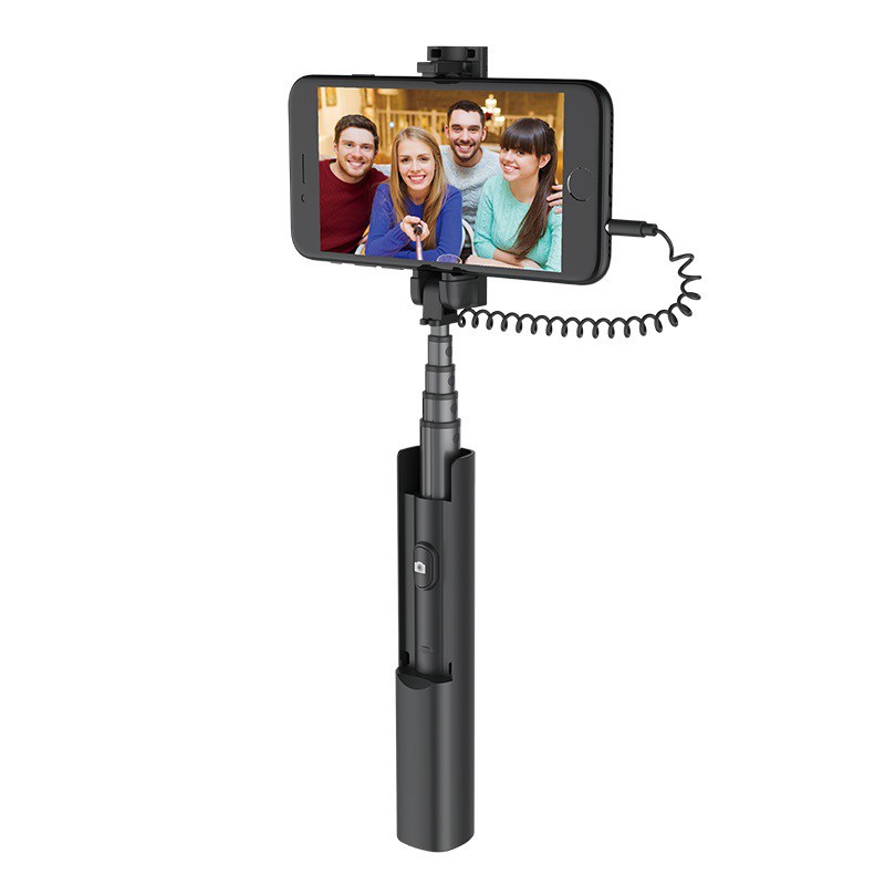 CHÍNH HÃNG Gậy selfie  Hoco K9A Mystical Jack 3,5 mm  - Hàng phân phối chính hãng {BẢO HÀNH ĐỔI MỚI}