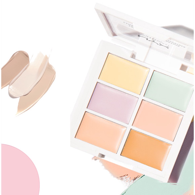 NYX Professional Makeup Color Correcting Concealer Palette Trang điểm mặt Bảng che khuyết điểm