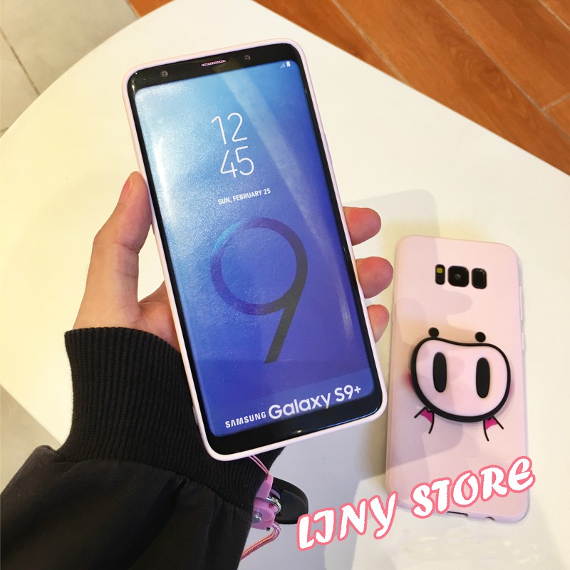 [ TẶNG DÂY ĐEO CỔ + POP ] Ốp Heo Samsung cao cấp | BigBuy360 - bigbuy360.vn