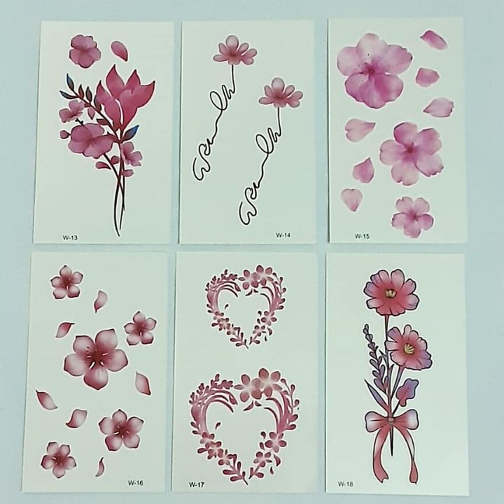 Combo 30 Tấm Hình Xăm Dán Hình Xăm Hoạt Hình Hình Xăm Mini Sticker mini Sticker Trang trí đẹp siêu cute Dễ Thương Giá rẻ