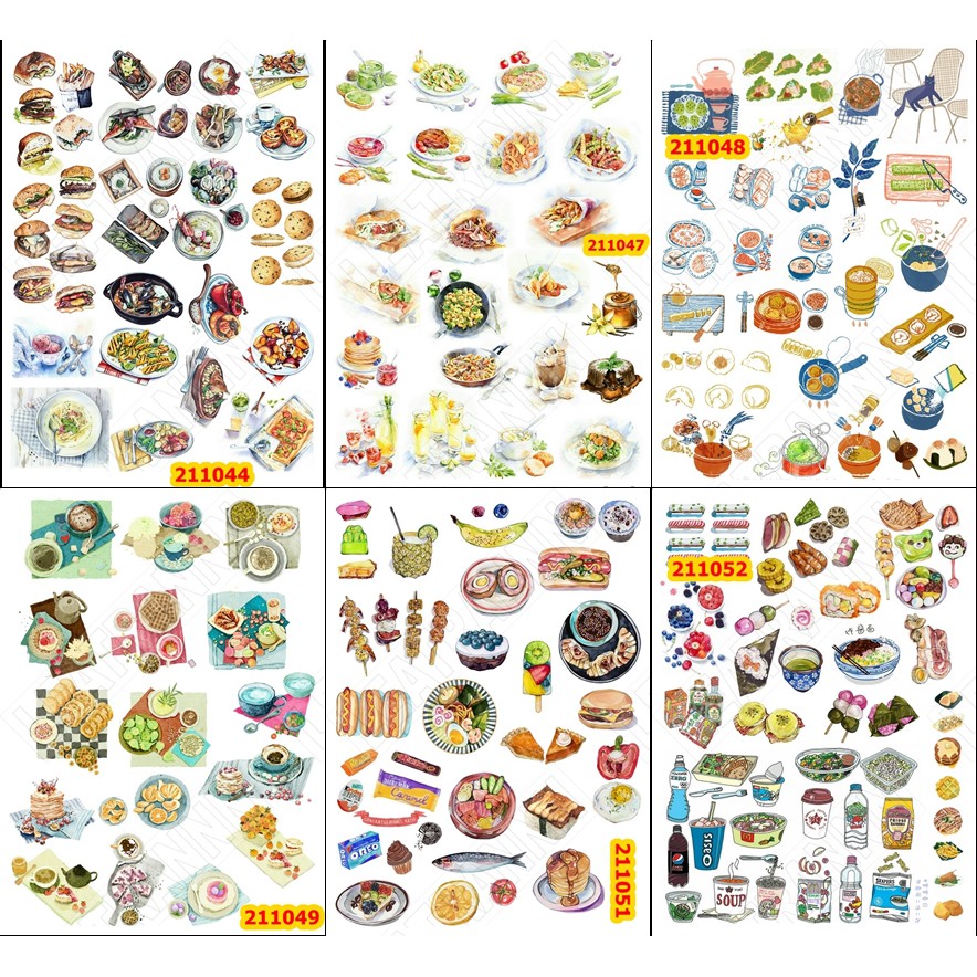 Sticker trang trí khiến cho mọi vật dụng của bạn thêm sinh động và đáng yêu. Hình ảnh các sticker được phối hợp tạo thành bức tranh nhỏ xinh, sẽ khiến bạn muốn tìm kiếm ngay trên kệ hàng.