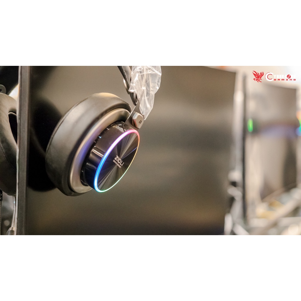 ˂PATECH˃ Tai nghe Gaming ZIDLI ZH20 (Ring RGB, Sound 7.1 ) - Hàng Chính Hãng