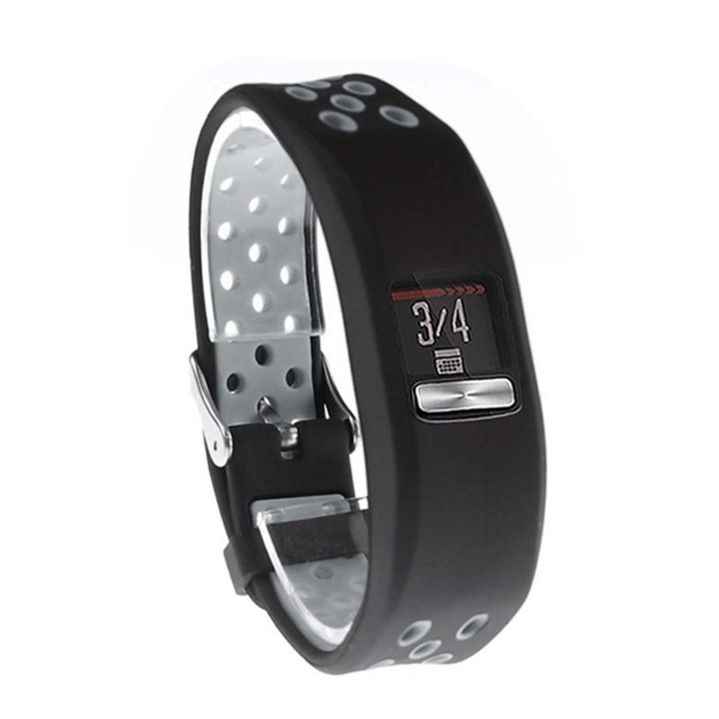 Dây Đeo Thay Thế Bằng Silicone Cho Đồng Hồ Garmin Vivofit 4