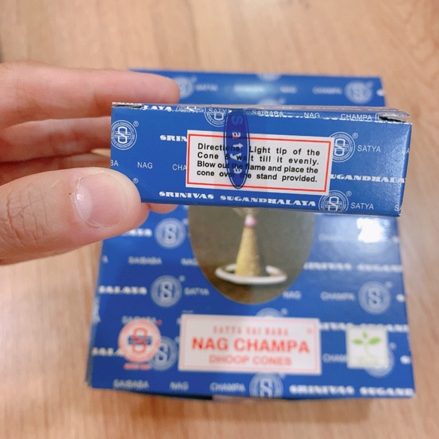 Nụ đốt Satya Palo Santo, Nag Champa, Super Hit hương thơm thư giãn - THẢO MỘC XÔNG NHÀ