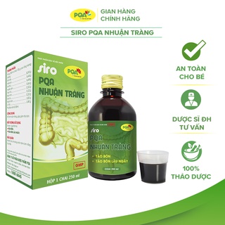 Nhuận Tràng PQA Thành Phần Từ Thiên Nhiên Giúp Giảm Táo Bón Dùng Cho Bé Bị Khó Tiêu Lâu Ngày Hộp 250ml
