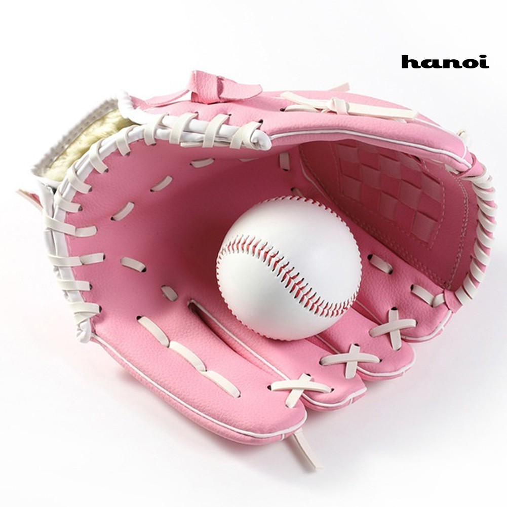 [QL]Thicken Infield Pitcher Baseball Glove Softball Practice Training Equipment