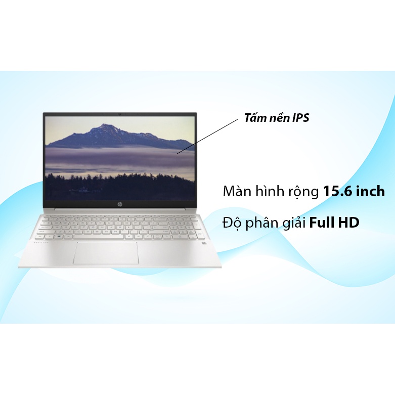 [Mã ELHP15 giảm 10% đơn 15TR] Laptop HP Pavilion 15eg0505TX (Core ™ i51135G7 + VGA MX450 2GB)