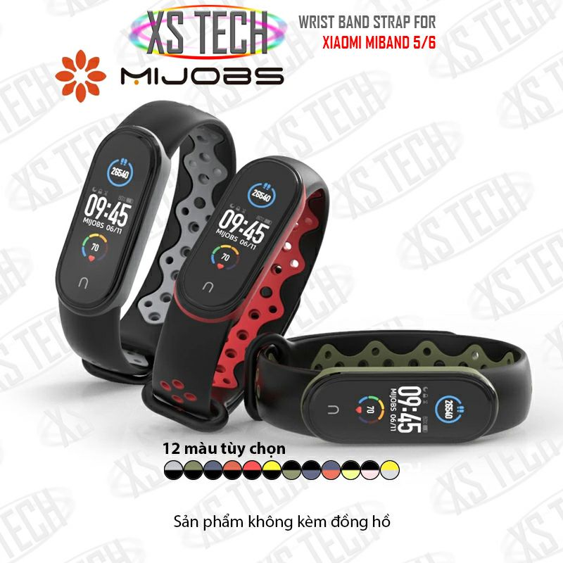 Dây đeo miband Mijobs thể thao Xiaomi Miband 5 Xiaomi Miband 6