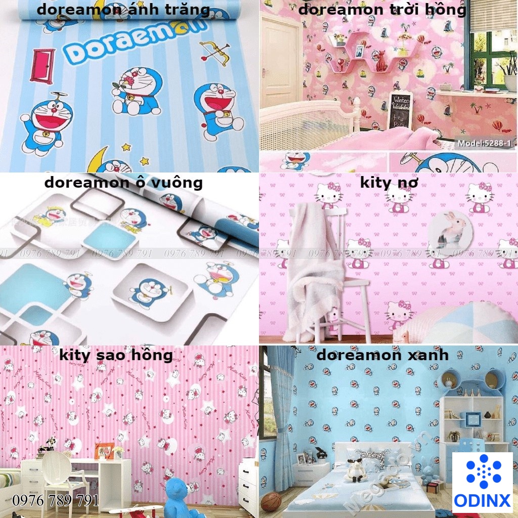 Giấy dán tường có keo sẵn nhiều mẫu bán theo cuộn 10 mét cho phòng ngủ đẹp