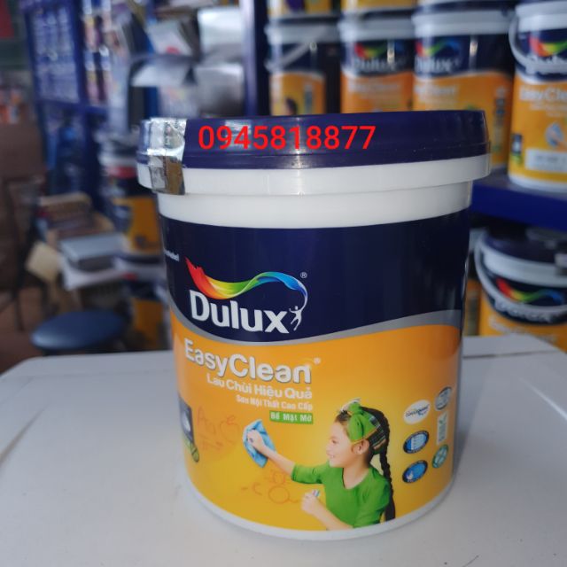 Sơn chính hãng Dulux Easyclean lau chùi hiệu quả