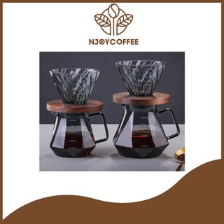 Bình đựng cà phê kim cương V60 coffee server ( 500ml ) - Njoy coffee