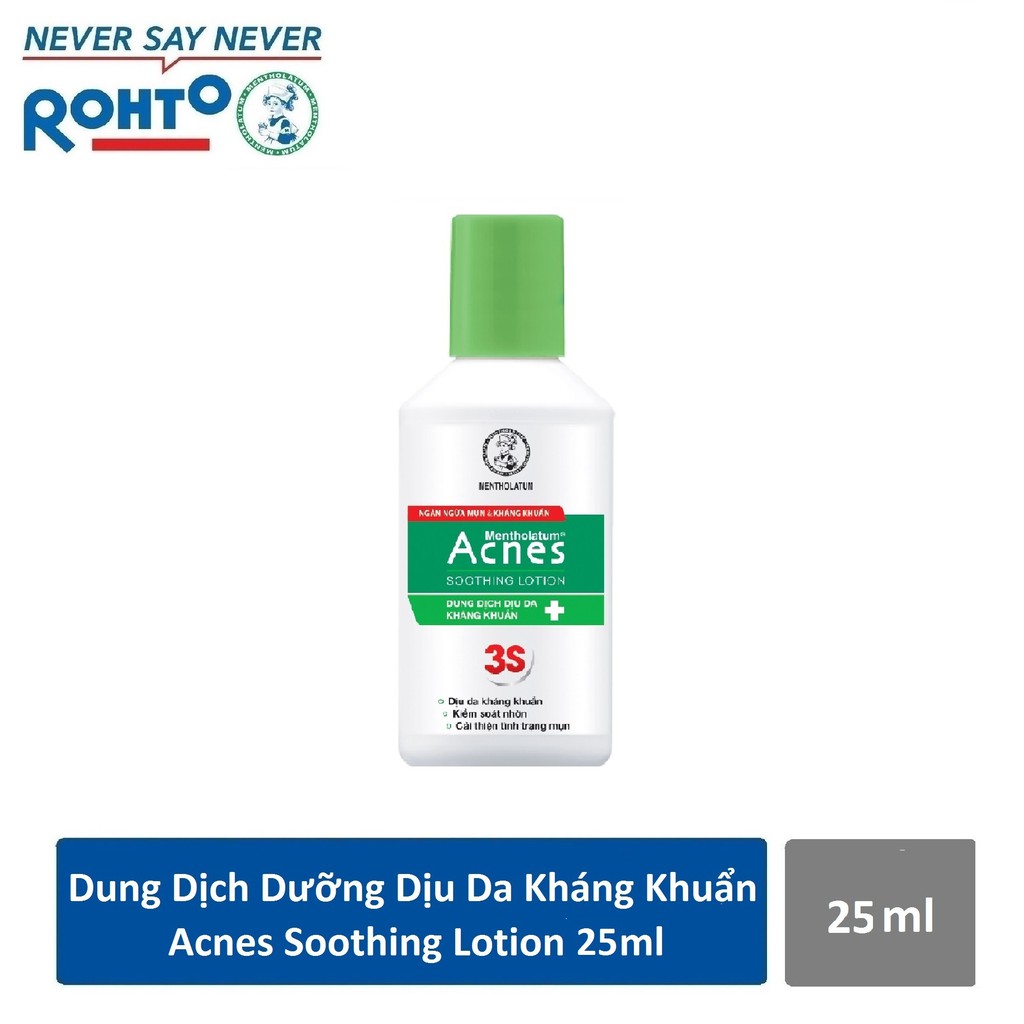 [Deal độc quyền] Dung dịch dưỡng dịu da kháng khuẩn Acnes Soothing Lotion 25ml